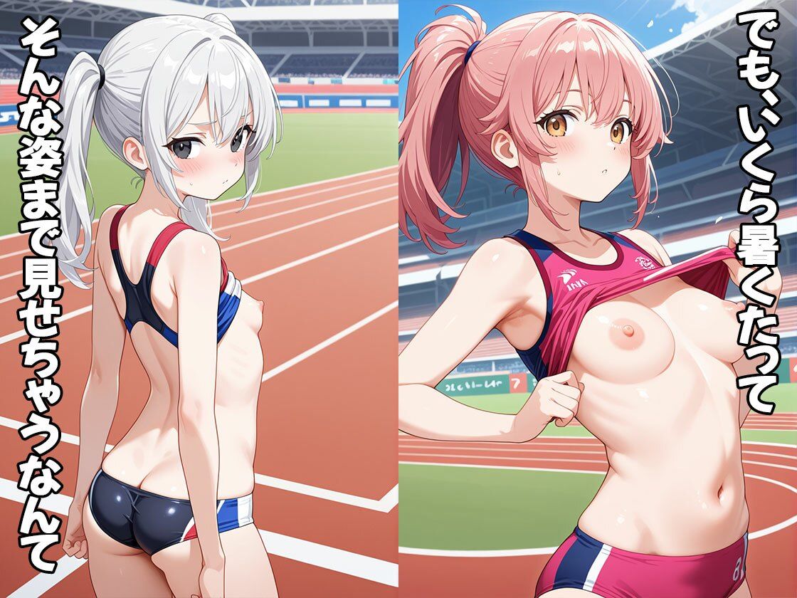 陸上部健康的ボディーお披露目会（CG100枚） - サンプル画像 2