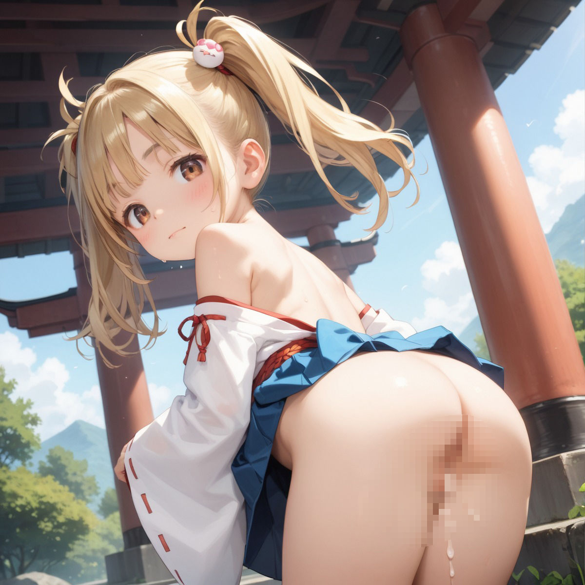 〜皇紀二六八五年〜聖域でロリ巫女さんと合体第十七集 - サンプル画像 1