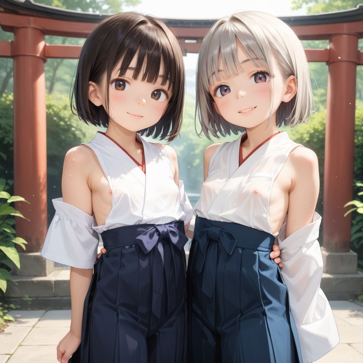 〜皇紀二六八五年〜聖域でロリ巫女さんと合体第十七集 - サンプル画像 3