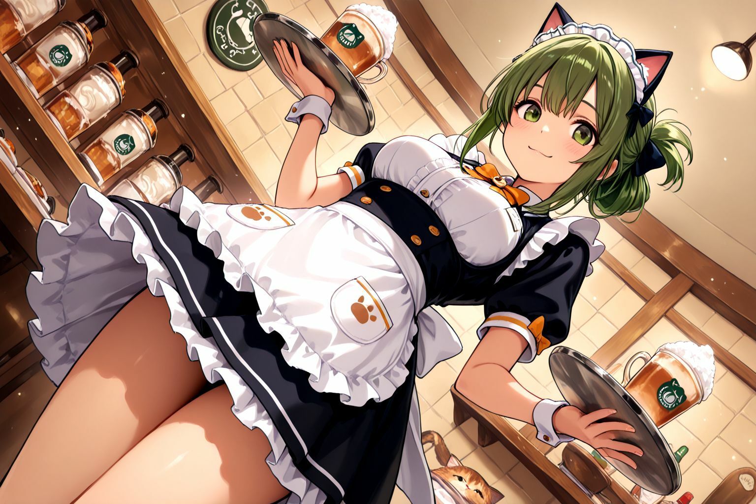 ミックスガールズコレクション  猫耳メイド喫茶のえちえち裏オプション - サンプル画像 2