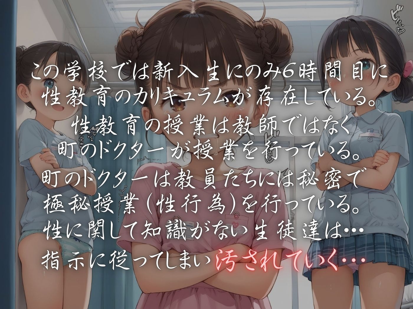 新入生性教育〜汚された生徒達〜2 - サンプル画像 1
