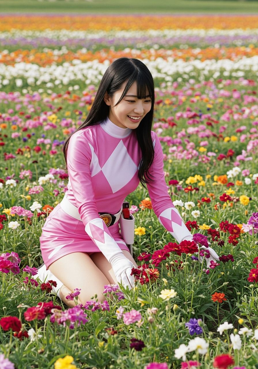もてあそばれる敗者ピンクレンジャー - サンプル画像 1