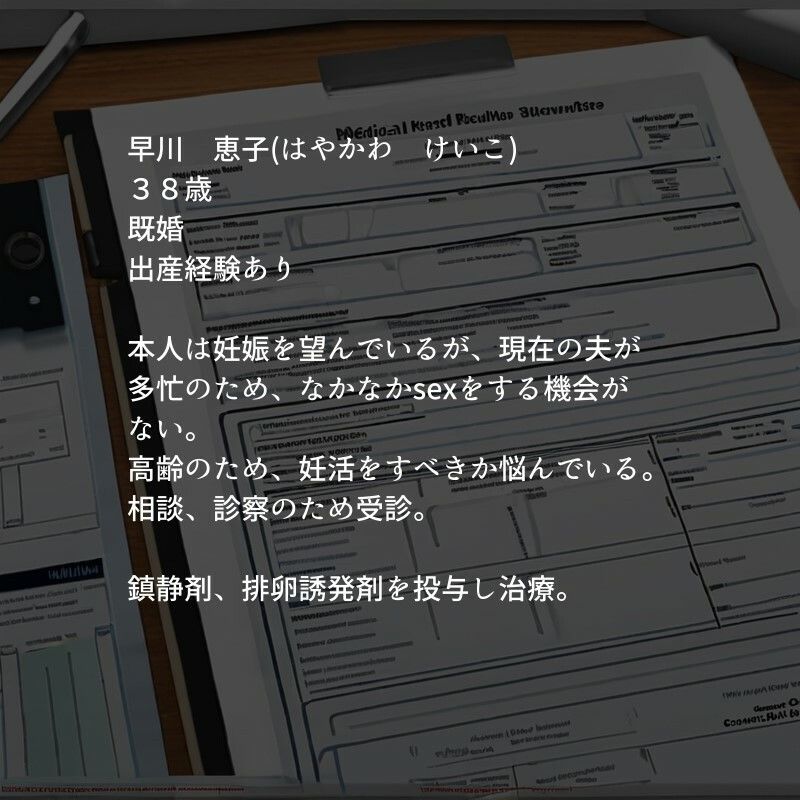 とある婦人科の連続妊娠事件白書 - サンプル画像 1