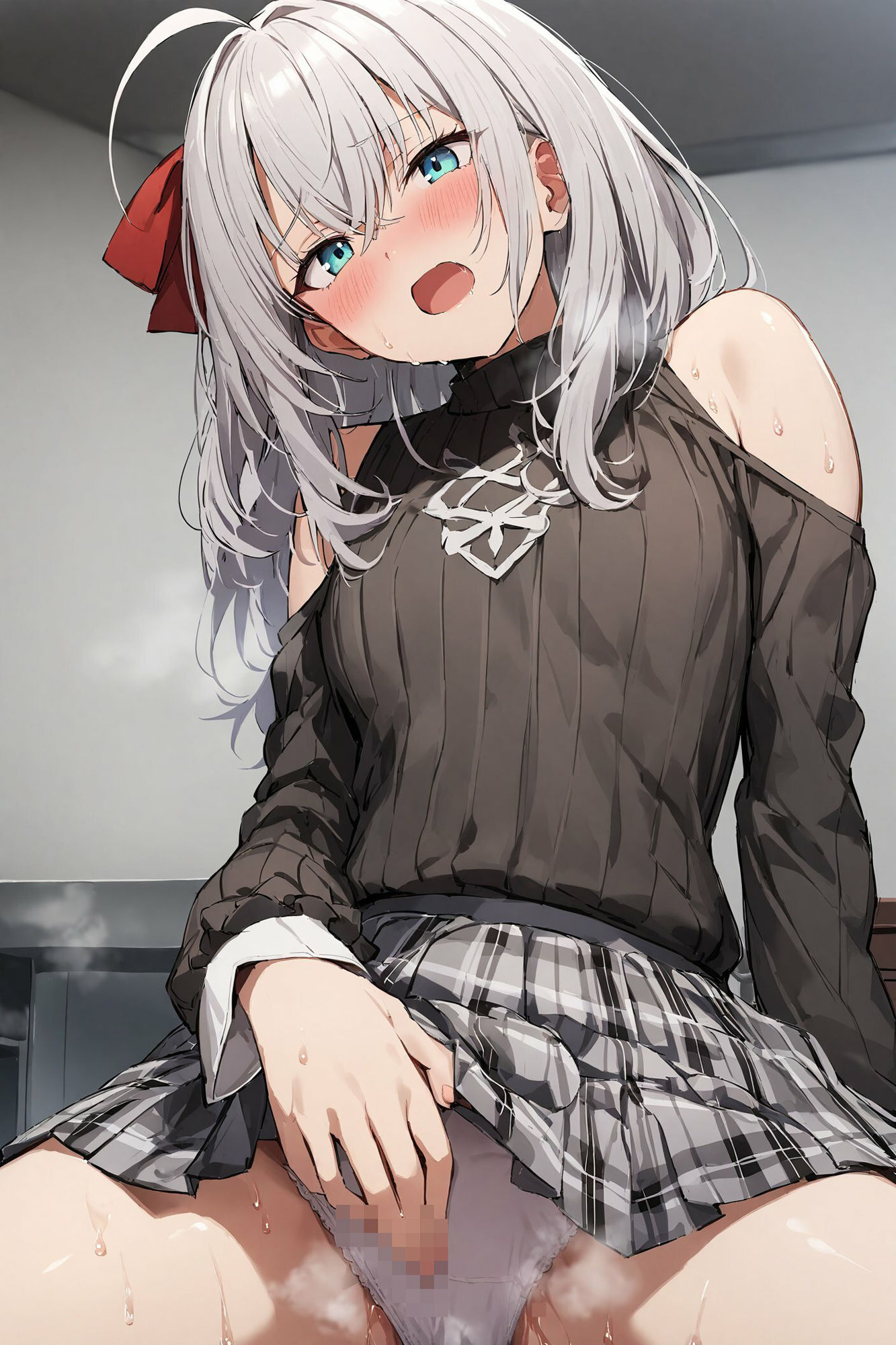 着たままひとりえっち2〜アーリャ編〜 - サンプル画像 1