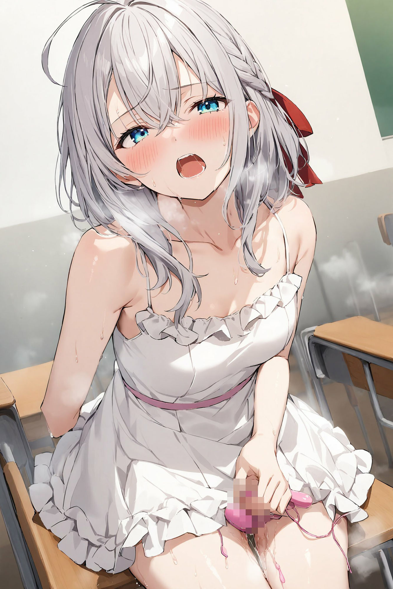 着たままひとりえっち2〜アーリャ編〜 - サンプル画像 3