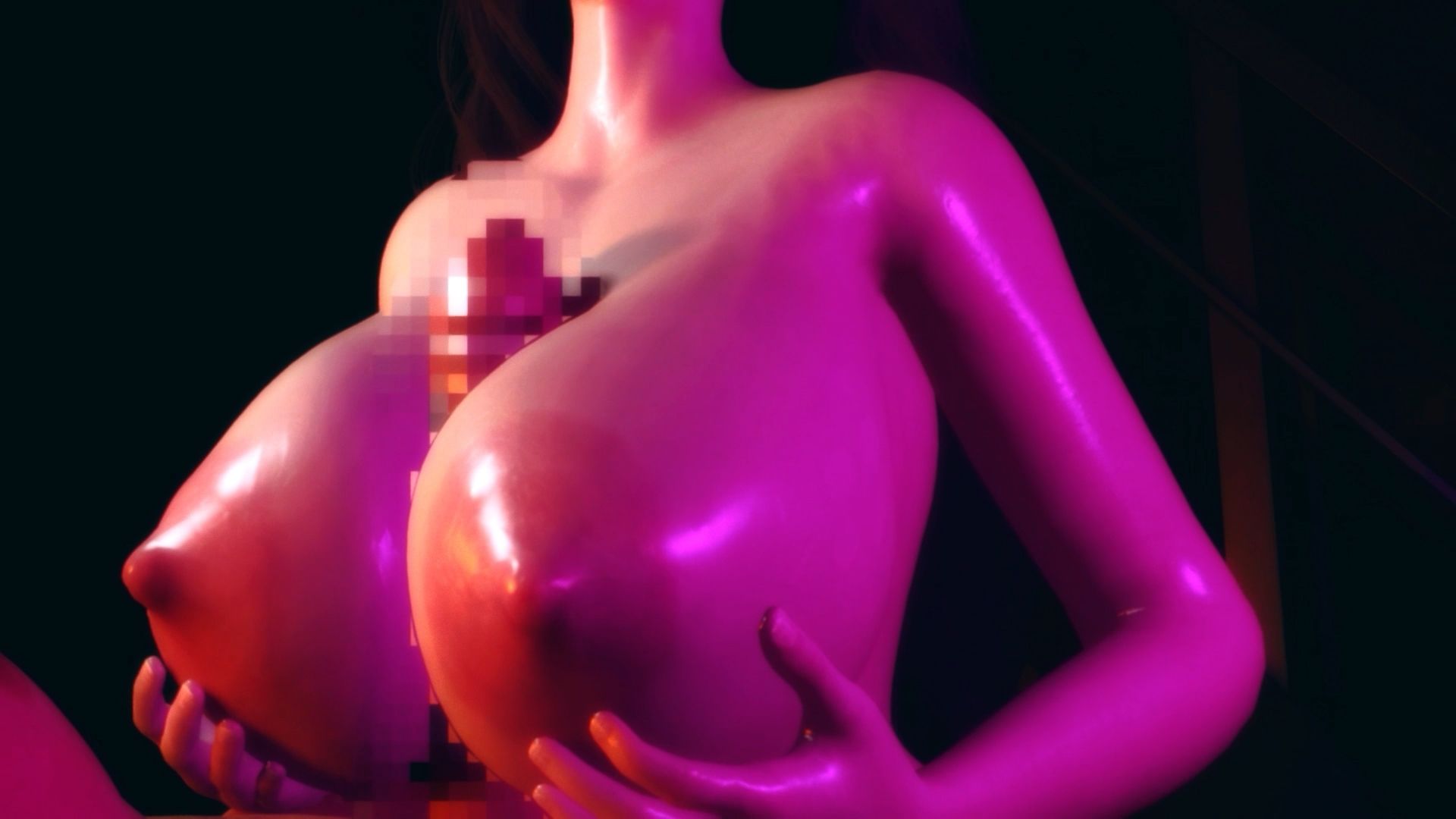 巨乳パイズリ娘動画 - サンプル画像 2