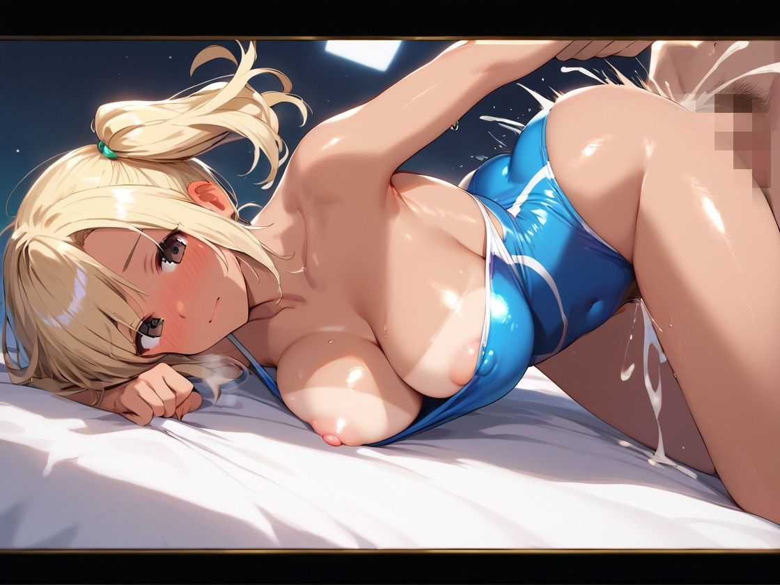 スク水ギャルを犯し続けた - サンプル画像 5