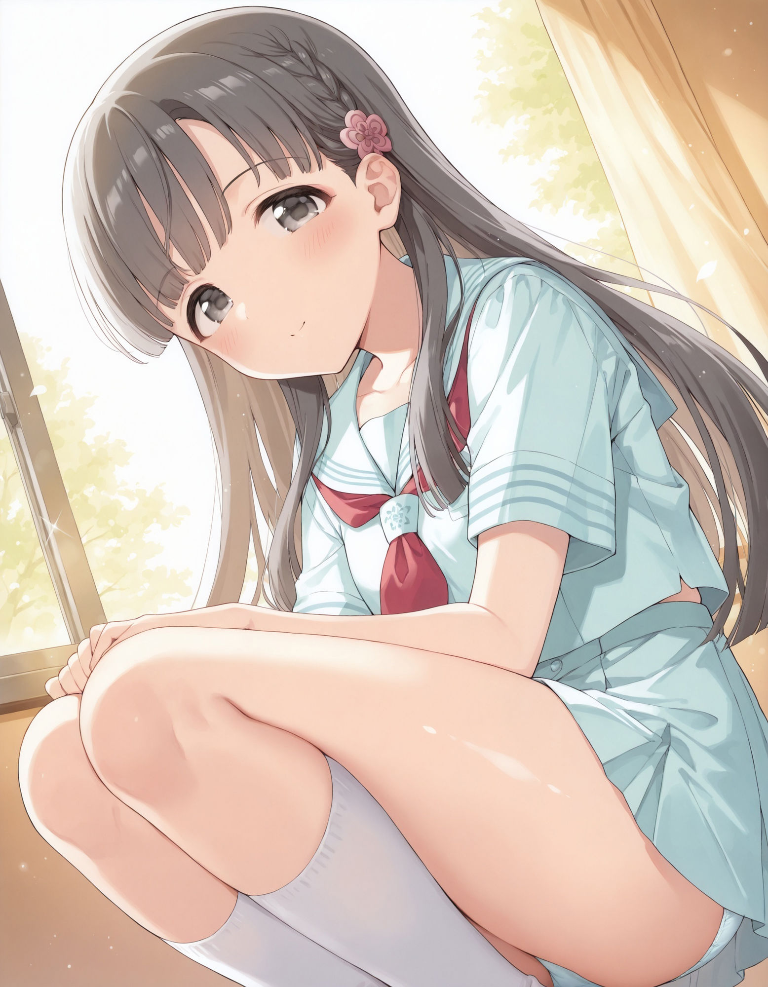 小〇川紗枝のパンチラ〜制服編〜 - サンプル画像 5
