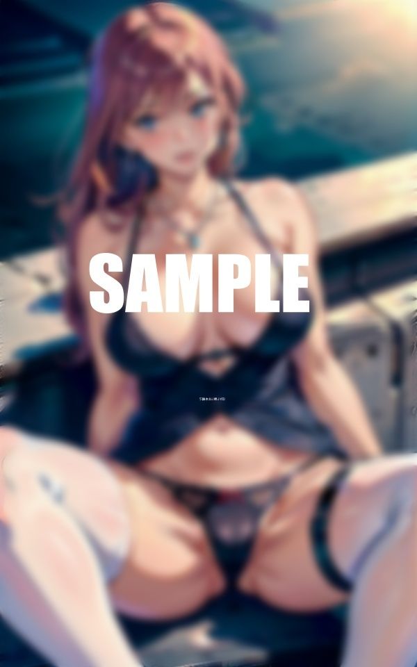 超エロカワイイガーターベルト美女たちの誘惑 - サンプル画像 2