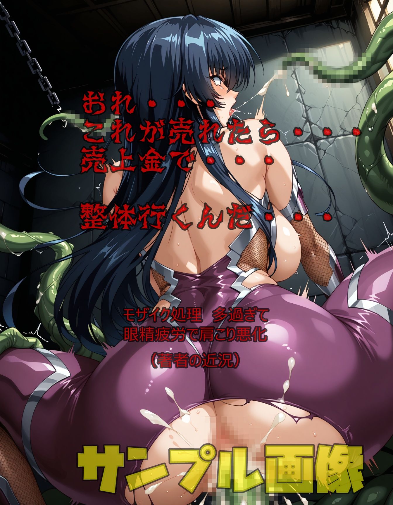 妹の身代わりになる対魔忍 - サンプル画像 8