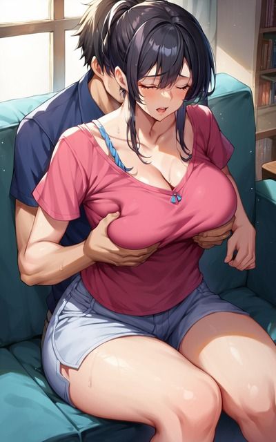 再会した地味な幼なじみが、色気ダダ漏れ人妻になっていた件。 - サンプル画像 3