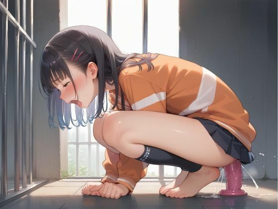 看守たちに調教されるちっぱい少女 - サンプル画像 3