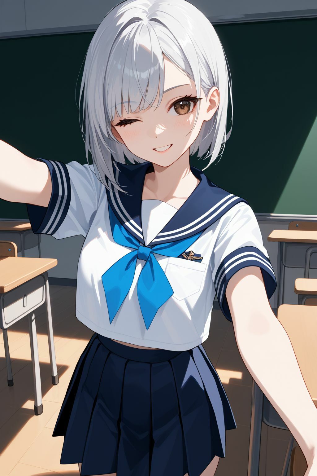 初めてできた彼女との学校生活がエロ過ぎた件 - サンプル画像 1