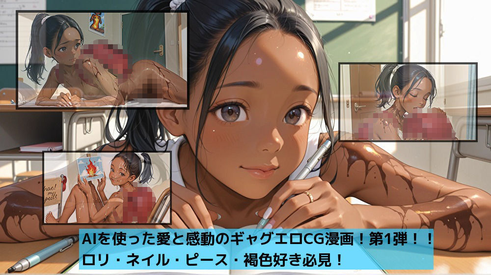 熱血教師！道標 進の悩み…褐色編 - サンプル画像 3