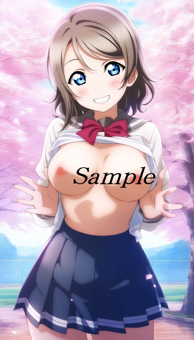 ラ〇ライブ！サ〇シャイン！！〜渡〇曜ちゃんCG集〜 - サンプル画像 3