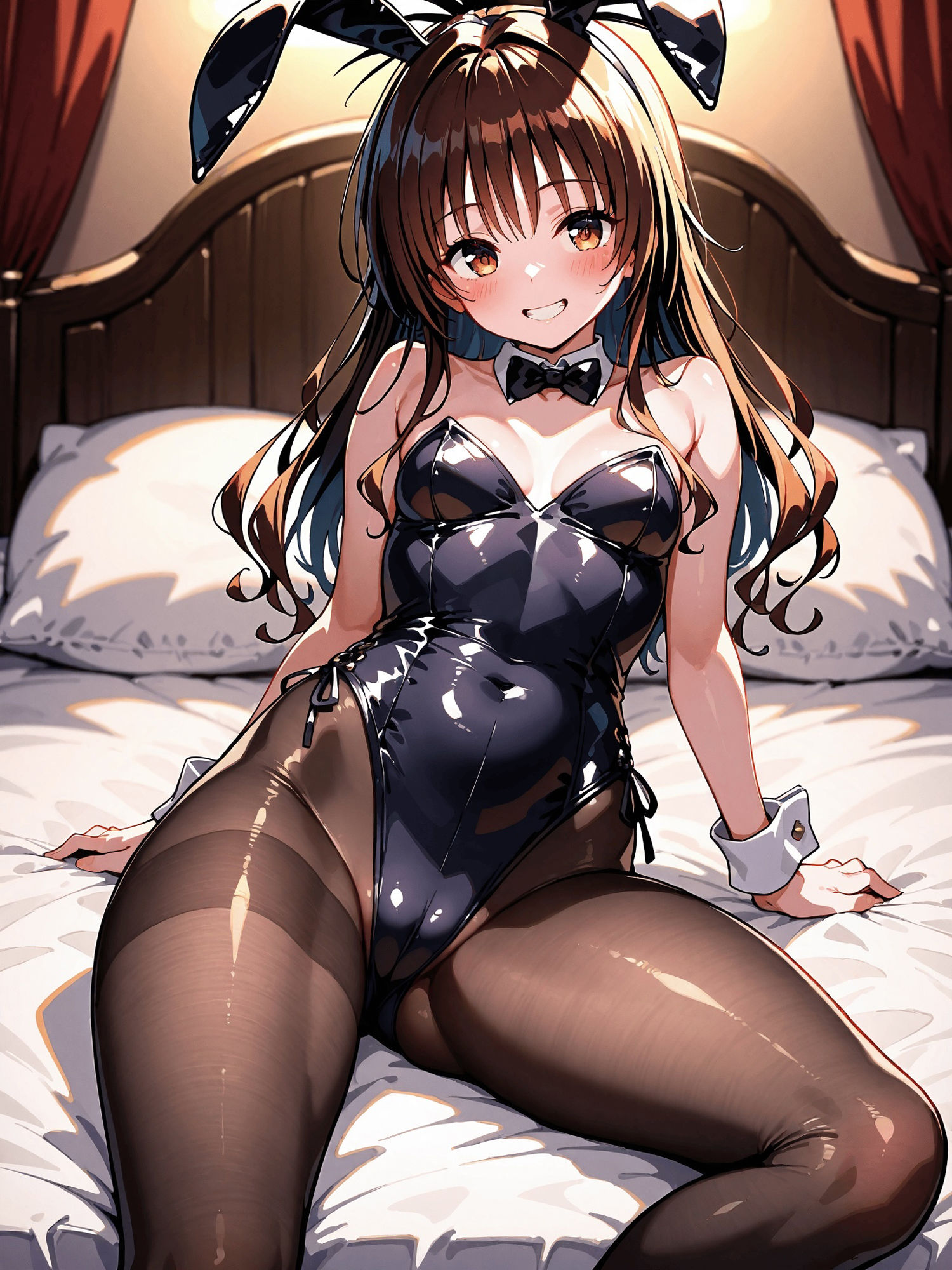 ヒロイン即えっち 結●美柑 バニー編 - サンプル画像 1