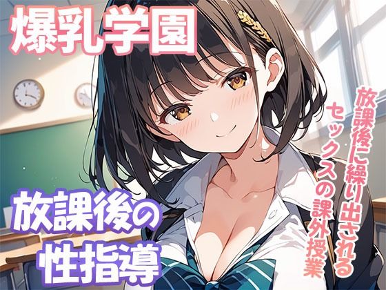 爆乳学園〜放課後の性指導〜 - サンプル画像 1