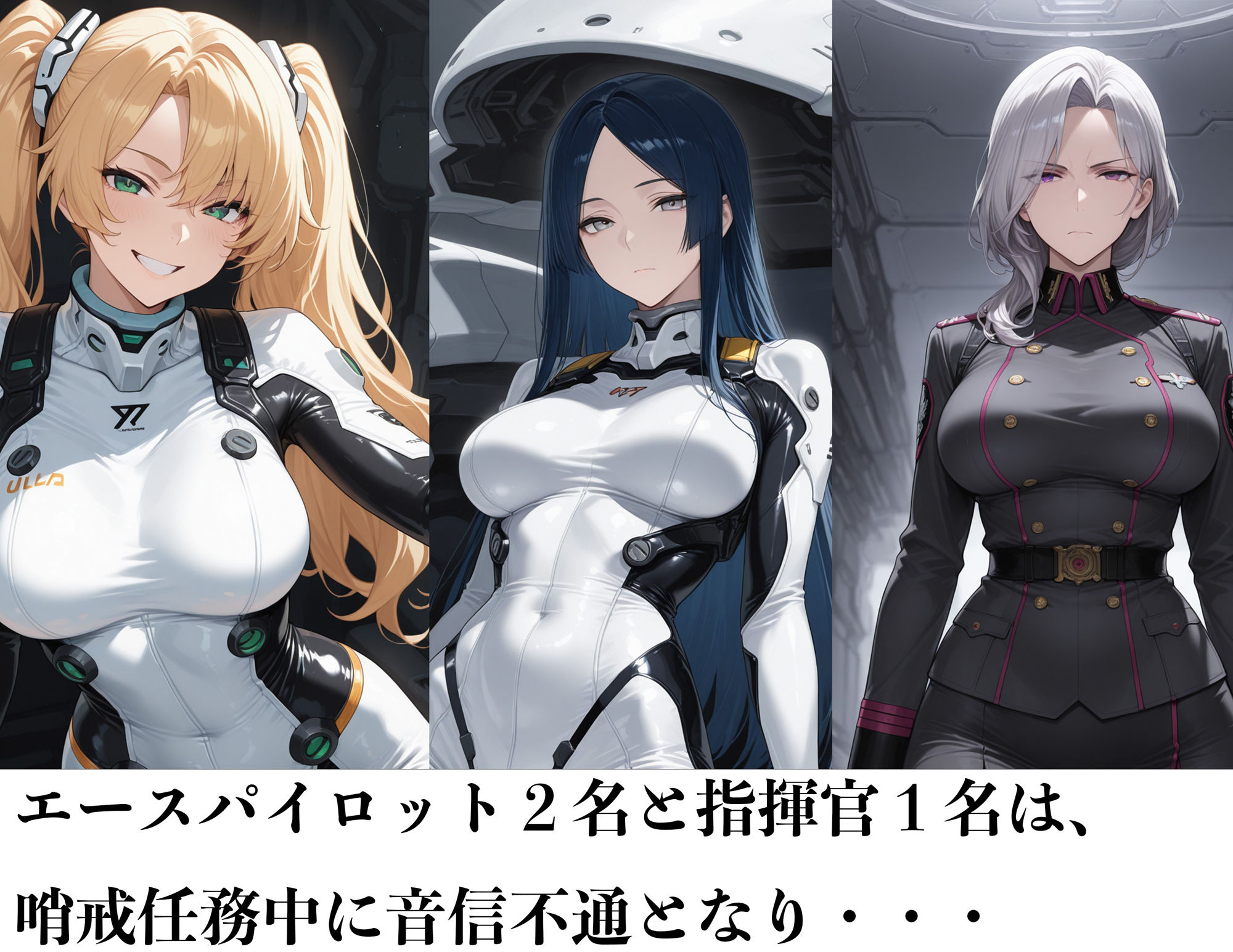 機械姦 〜捕らわれたエースパイロットたちの末路〜 - サンプル画像 4