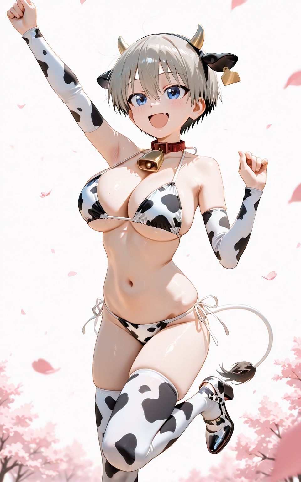 宇〇家牛ビキニエッチ - サンプル画像 1