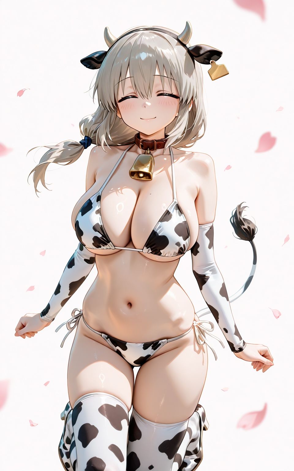 宇〇家牛ビキニエッチ - サンプル画像 2