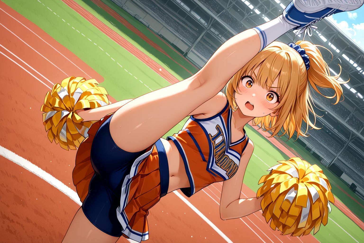 ミックスガールズコレクション  美少女チアガールのえっちな応援 - サンプル画像 1