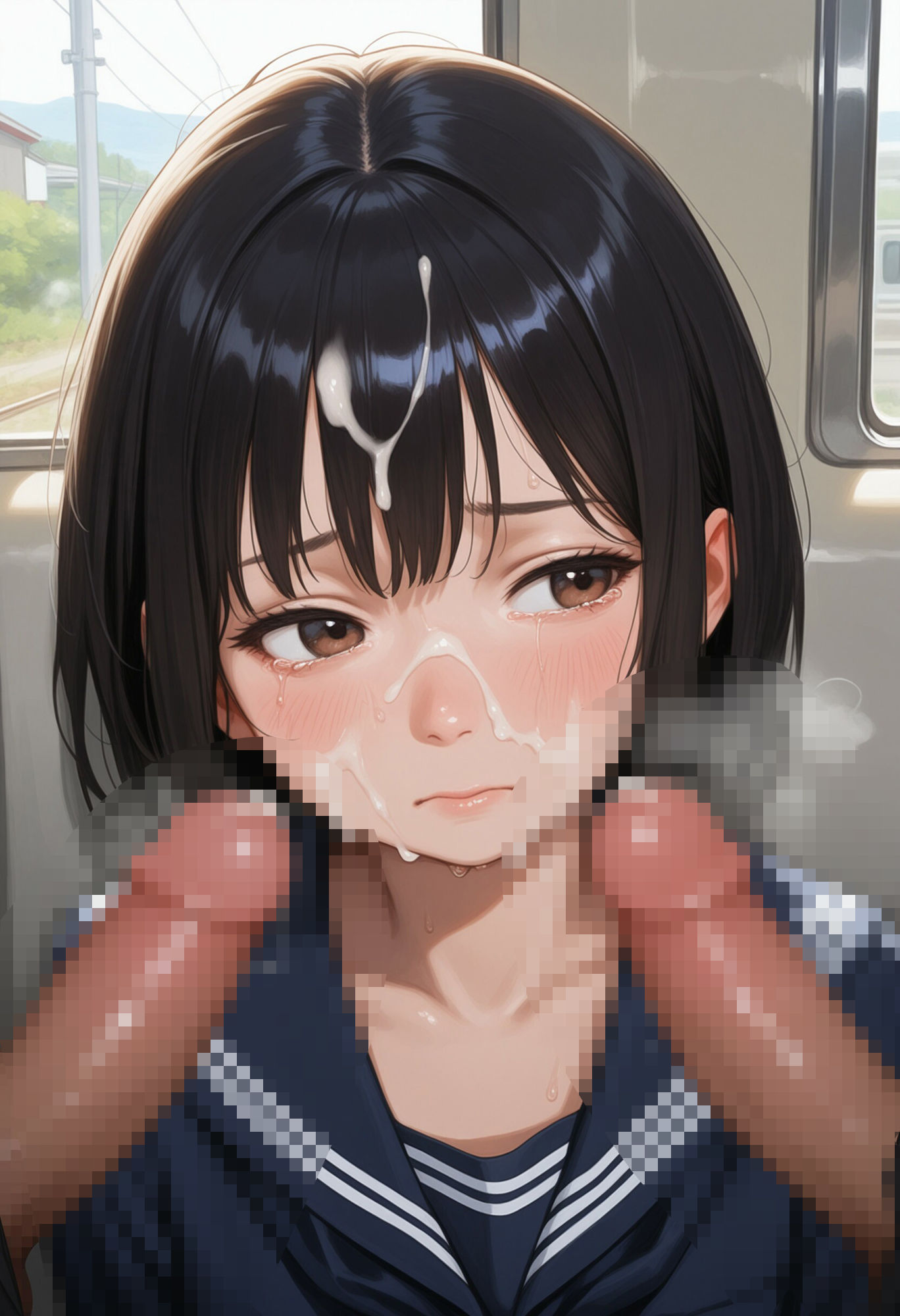 集団電車痴● - サンプル画像 6