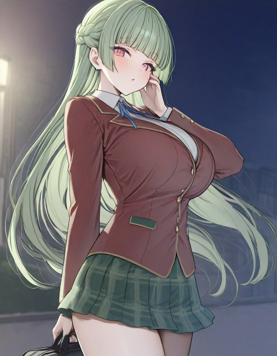 制服女子〜おっとり系JKとラブホで連続生ハメ〜 - サンプル画像 2