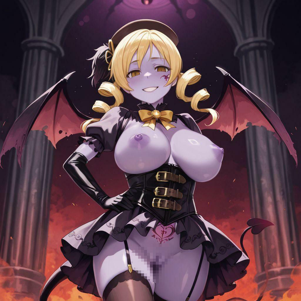 まど〇ギ  鹿〇 まどか    悪堕ち快楽堕ち - サンプル画像 4