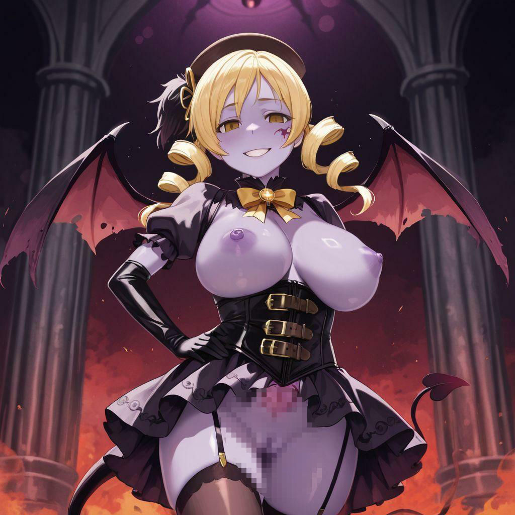 まど〇ギ  巴〇ミ    悪堕ち快楽堕ち - サンプル画像 4