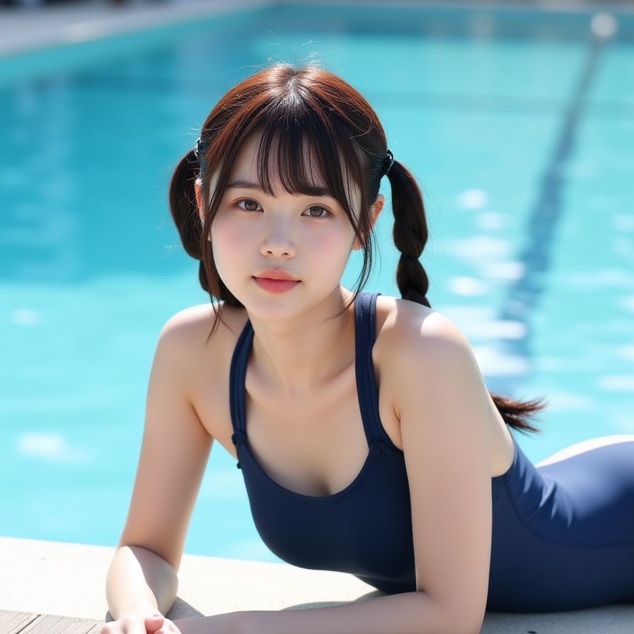 水着特化 vol.2 -AIグラビア写真集- - サンプル画像 2