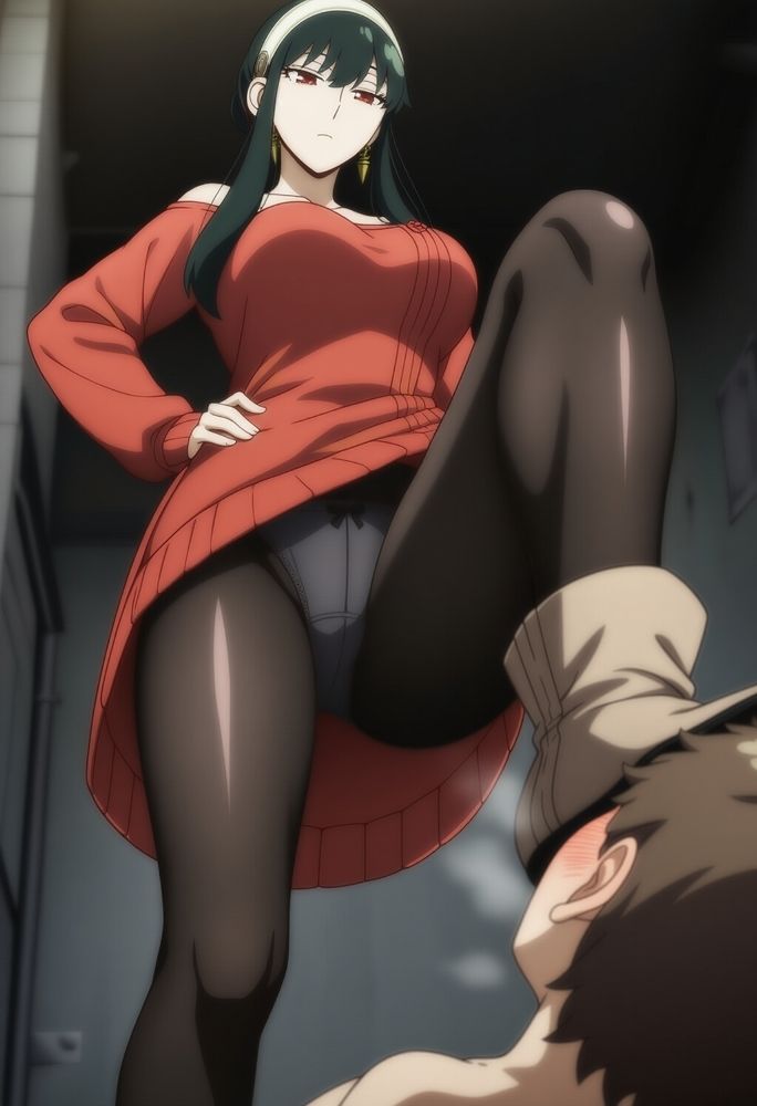 顔を靴で踏まれる1 - サンプル画像 2