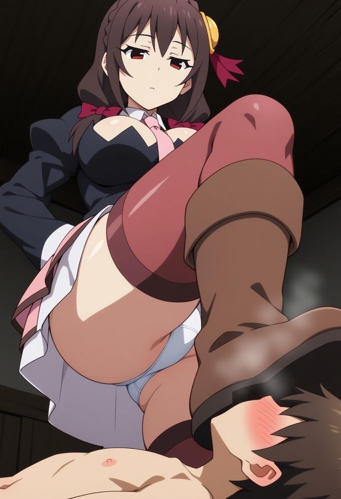 顔を靴で踏まれる1 - サンプル画像 4