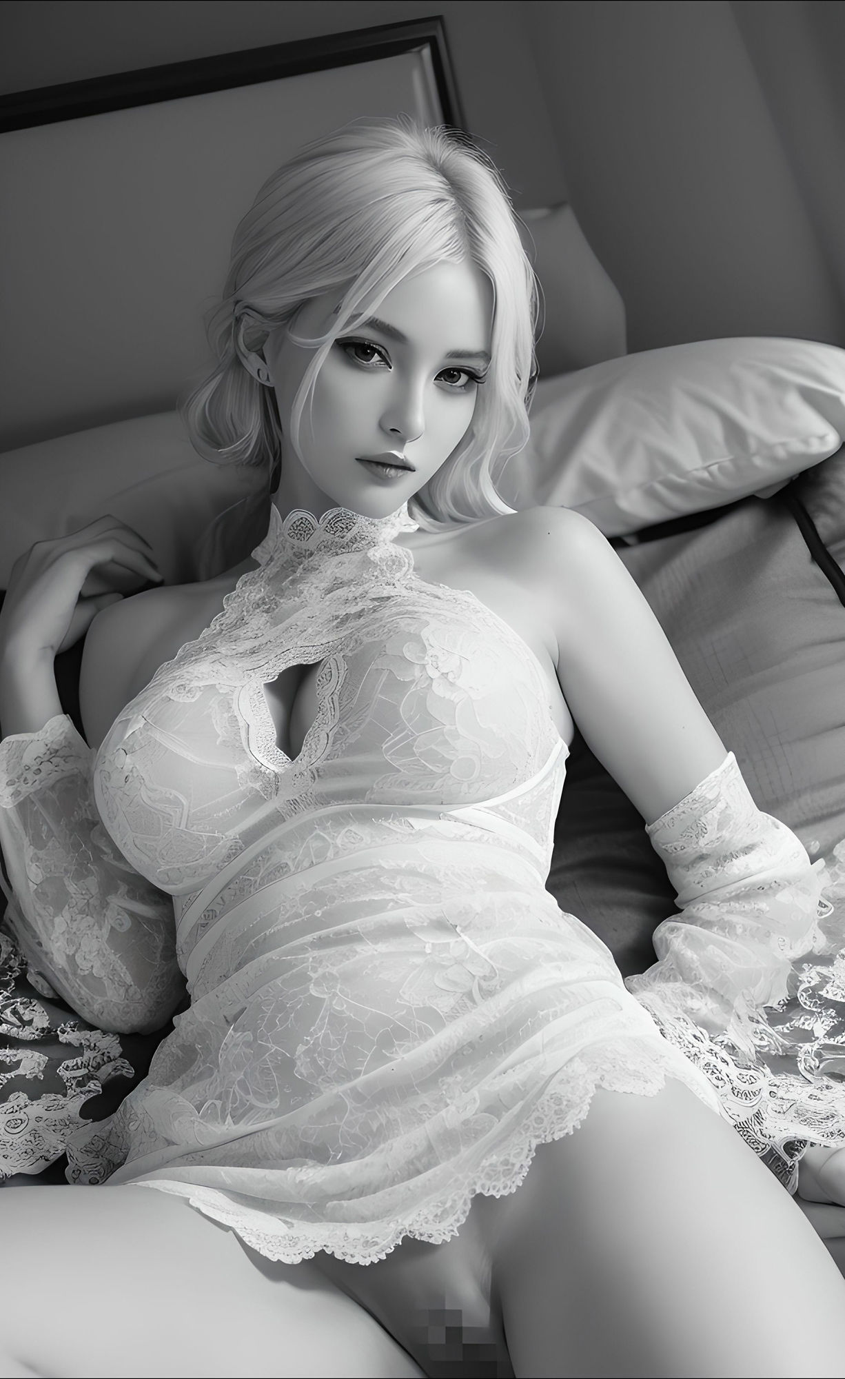 GALGALGAL モノクローム  〜美しきレースの美〜 - サンプル画像 6