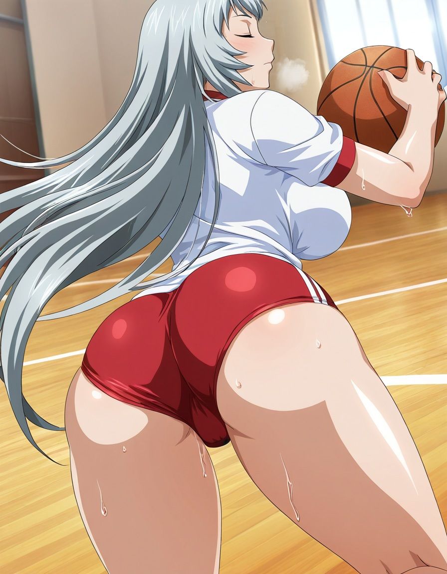 爆乳闘士の脱衣バスケ 負けたら当然罰ゲーム！【500枚】 - サンプル画像 1