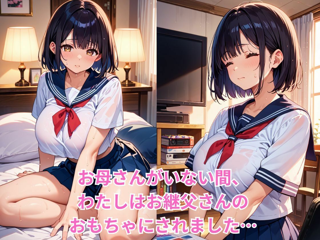 無防備な巨乳女子生徒はイキ狂いした性処理係 - サンプル画像 1