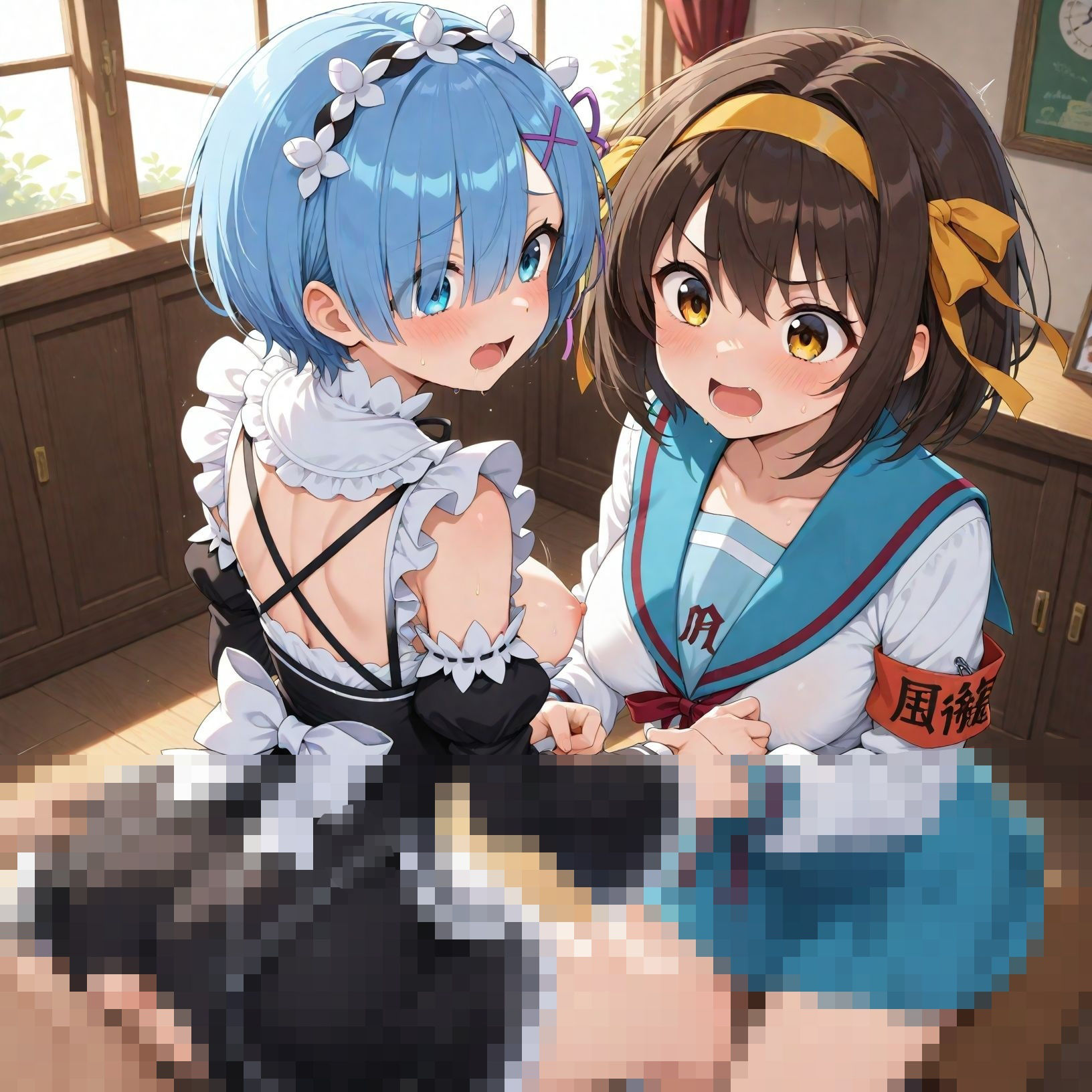 W姦ヒロイン【400枚】 - サンプル画像 1