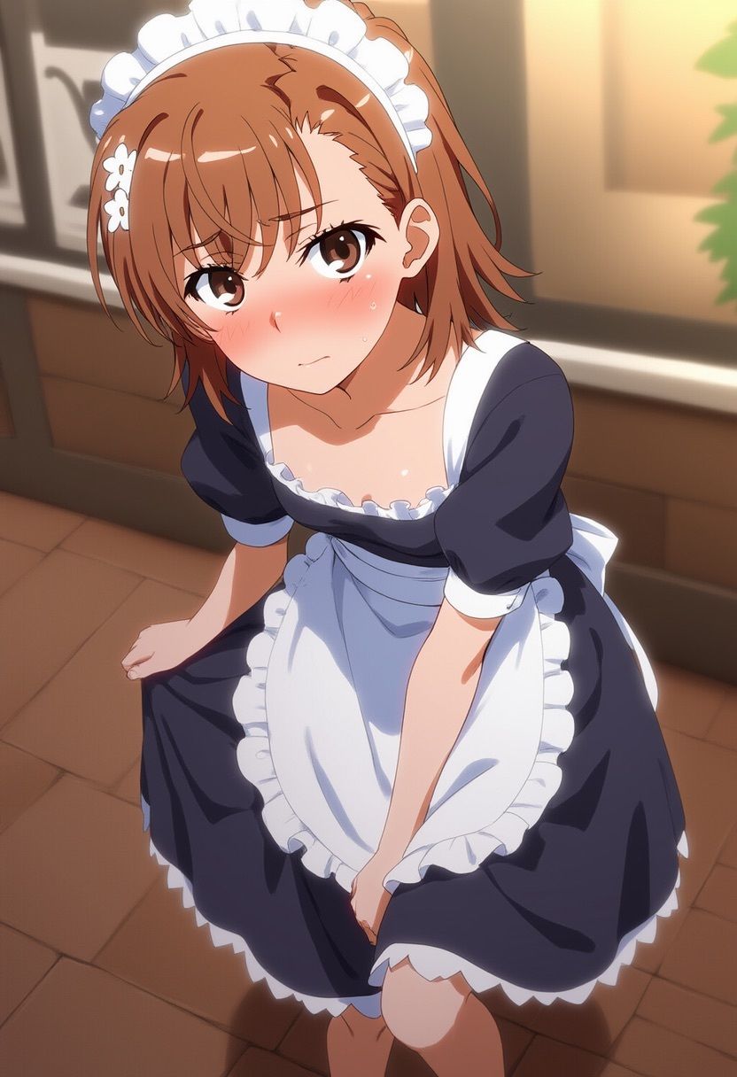 恥じらう君が見たいんだ！  御●美琴ちゃんとの夢のような生活 - サンプル画像 1