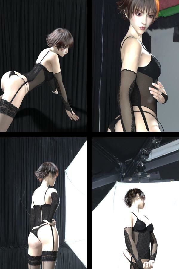 【TD100】エキゾチックビューティー『アリシア』のセクシー写真集Alicia-01 - サンプル画像 1