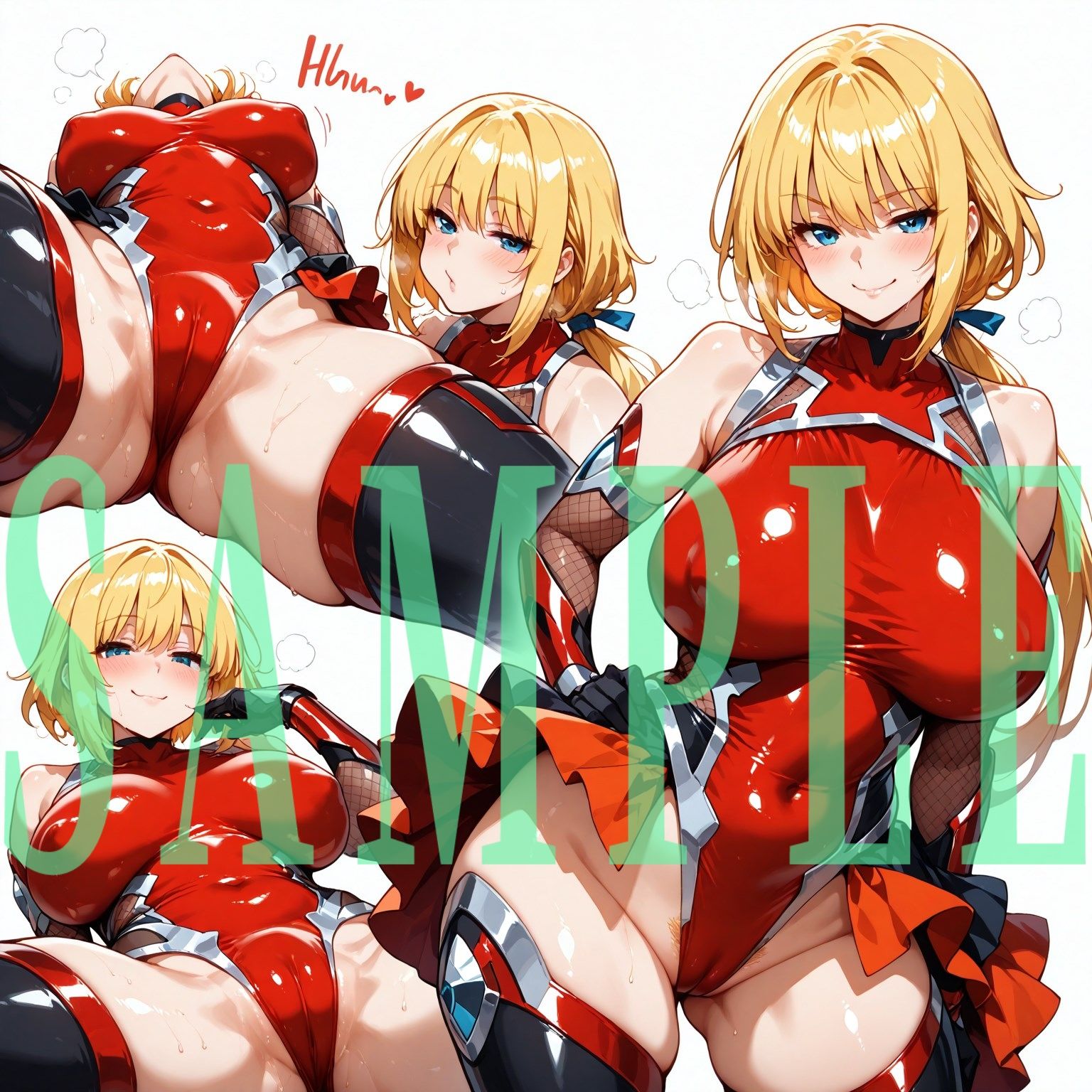 オリジナル対魔忍風キャラクターコレクション（Lサイズ）Vol.02 - サンプル画像 1