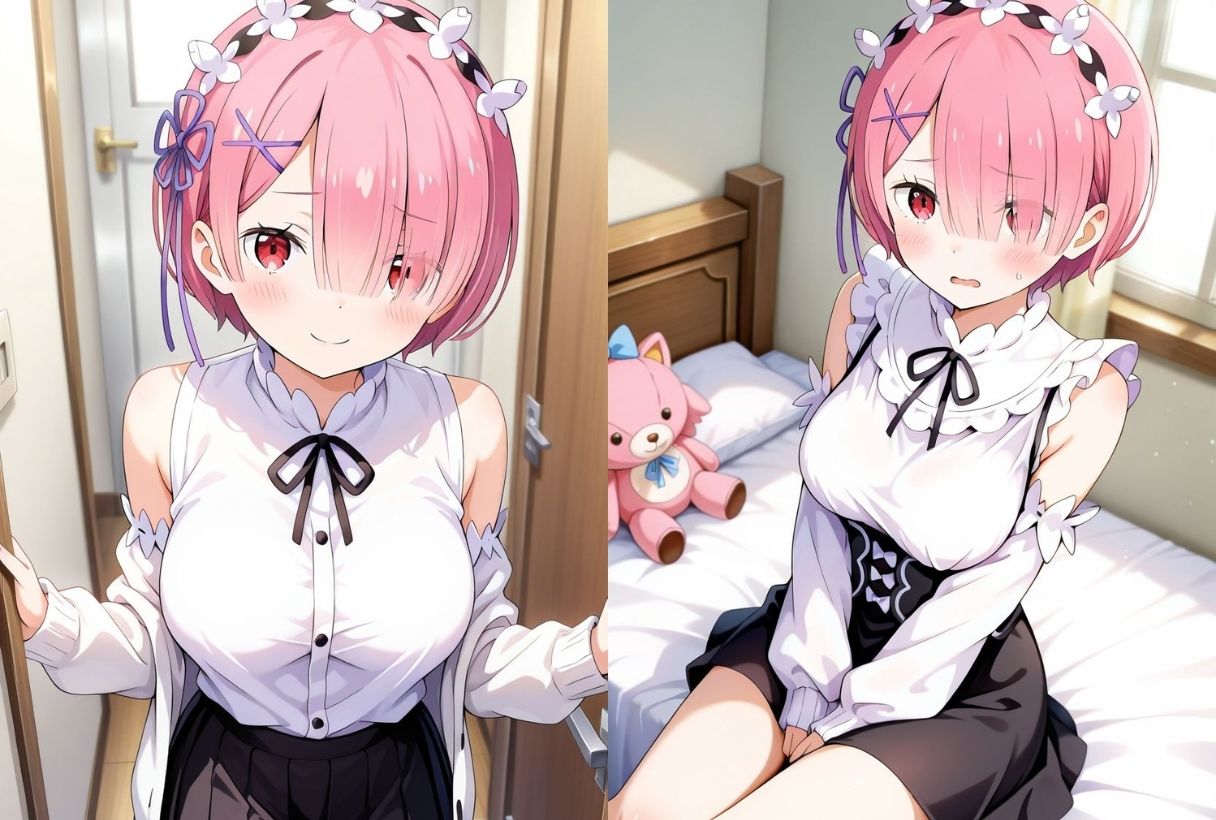 羞恥CG集  ラ●〜Re:ゼ●から始める異世界生活〜【全500枚】 - サンプル画像 1