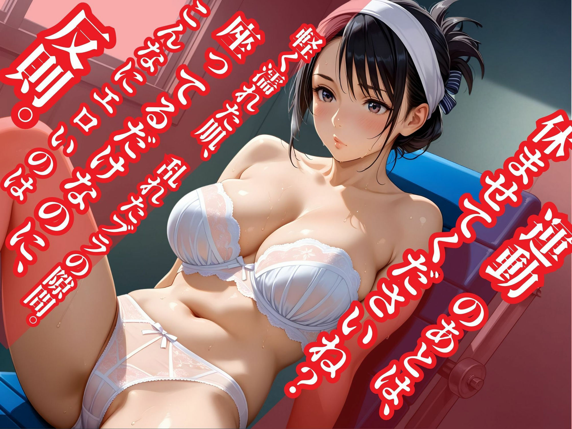 旦那には秘密です──巨乳若妻のジム日記、欲望の記録 - サンプル画像 3