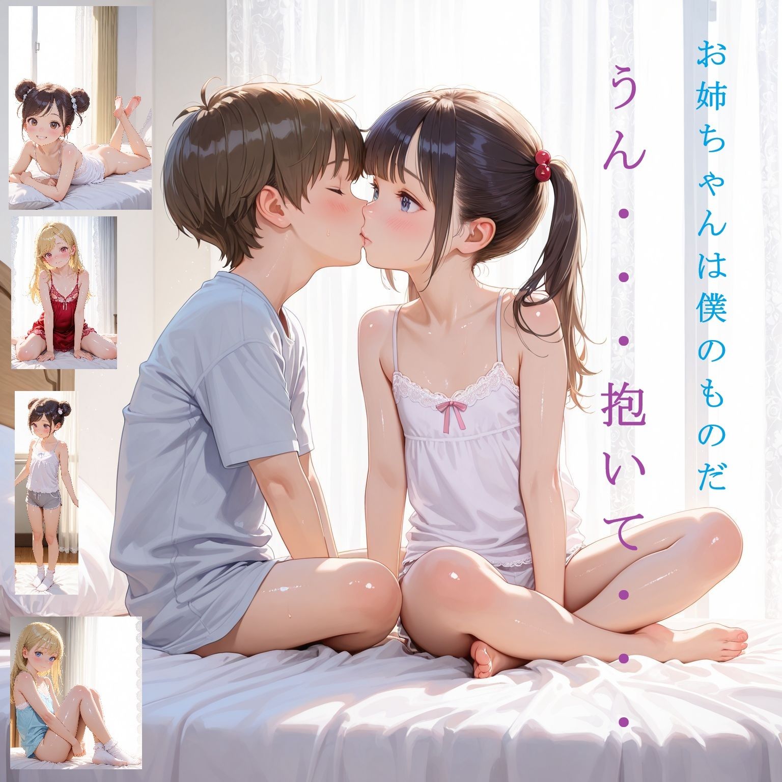 実姉の誘惑 僕はちっぱいなお姉ちゃんとセックスをする - サンプル画像 2