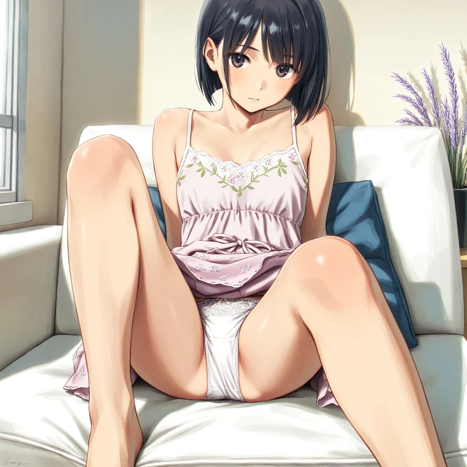 キャミソールとM字開脚パンティー（500枚） - サンプル画像 4