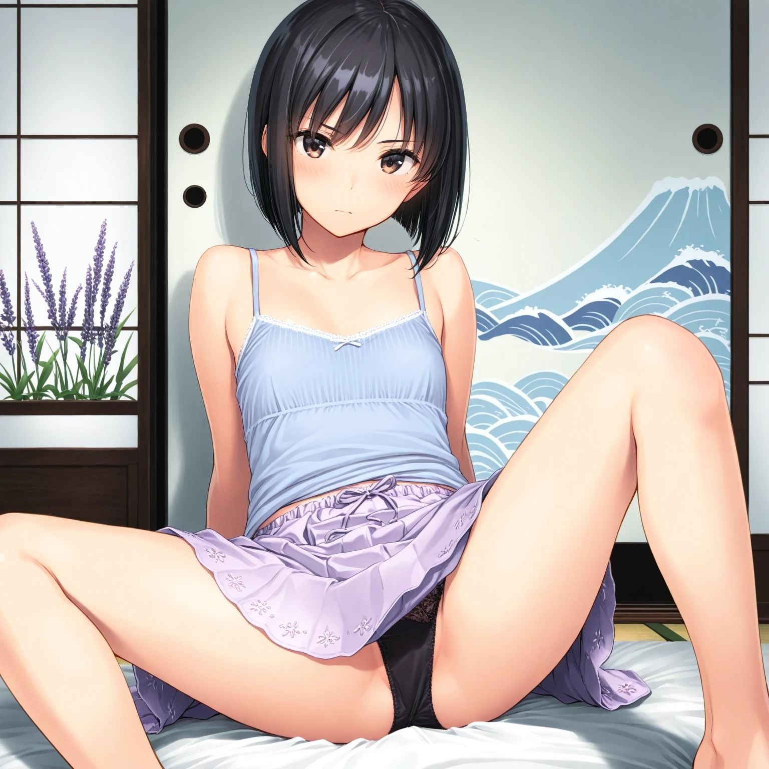 キャミソールとM字開脚パンティー（500枚） - サンプル画像 7