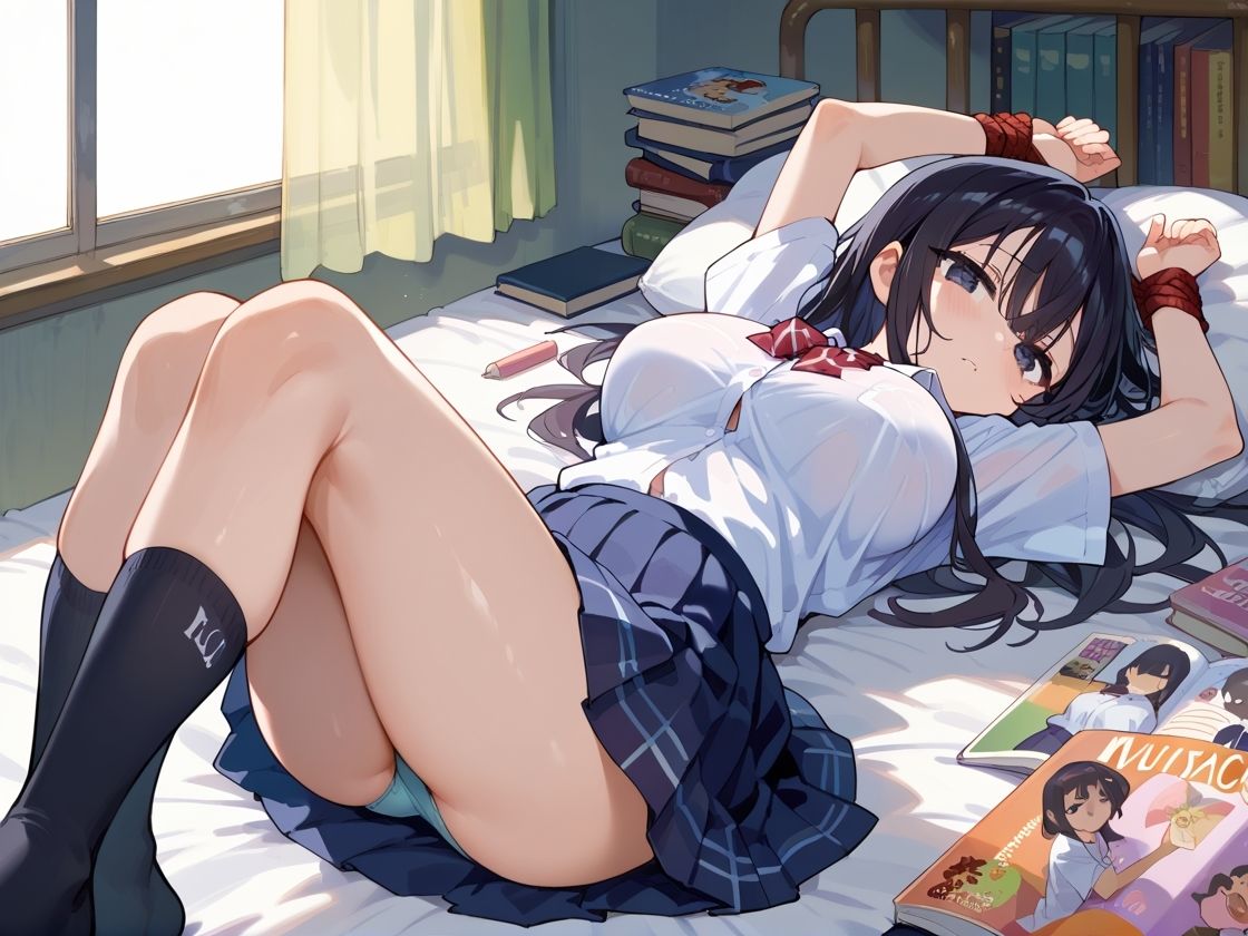 JKが集まる変態宿直室 - サンプル画像 3