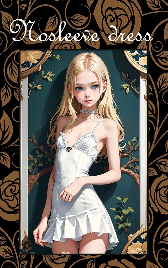 蒼い瞳ブロンドの少女 Blue eyes1 - サンプル画像 3