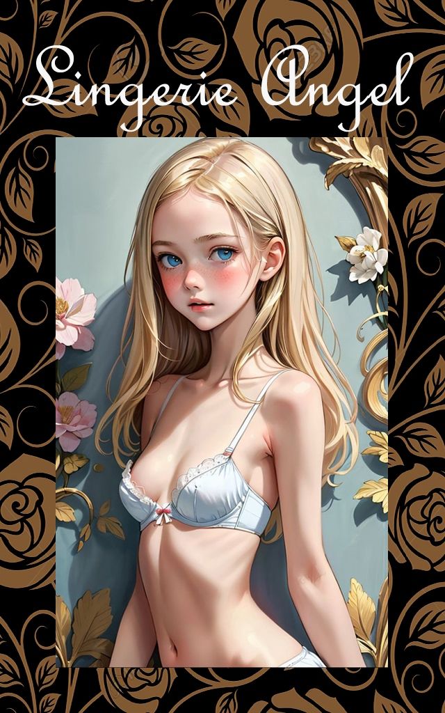 蒼い瞳ブロンドの少女 Blue eyes1 - サンプル画像 4