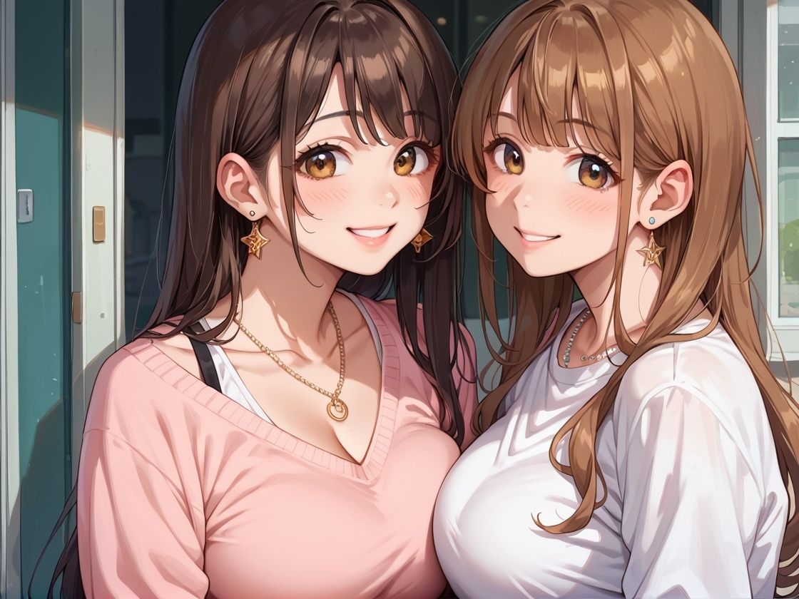 ハメ撮り媚薬レズ - 快感無限ループ - サンプル画像 1
