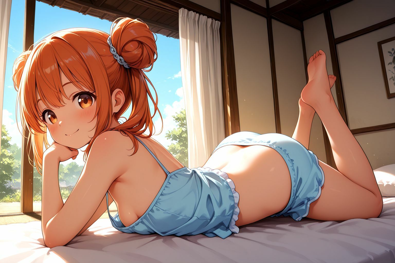 ミックスガールズコレクション  巫女服ちっぱい美少女のえっちなお祓い - サンプル画像 6