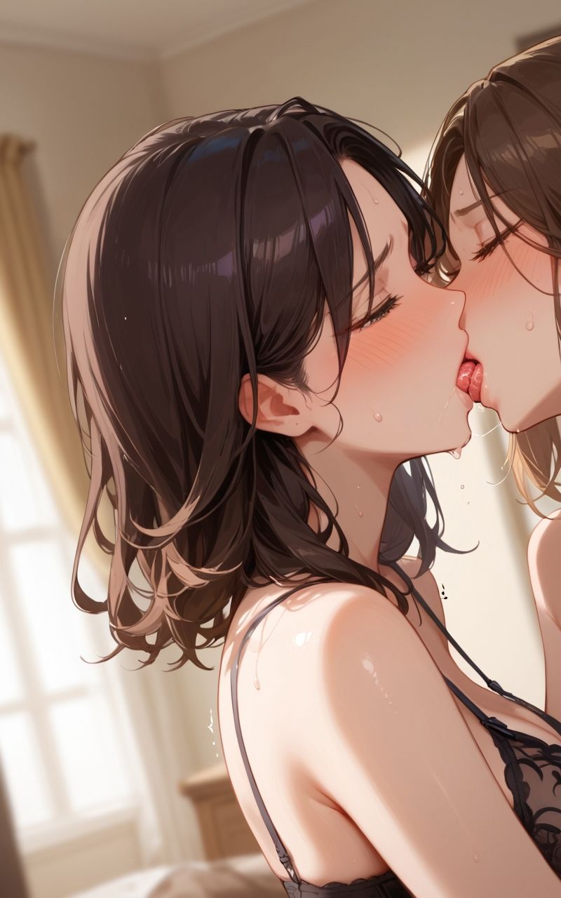 ふたなり×通常女子 - サンプル画像 2